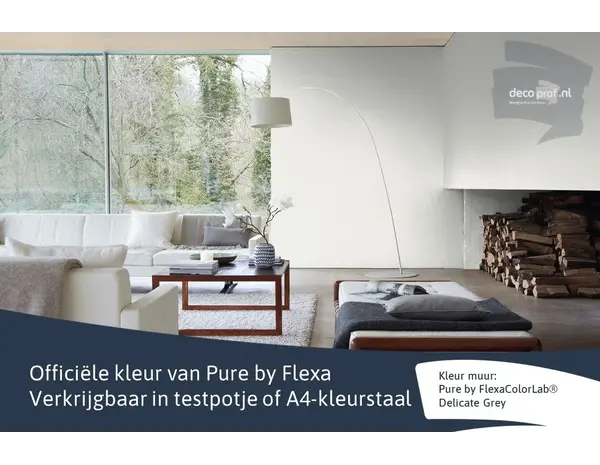 Flexa Flexa Pure Delicate Grey / RAL9016 Flexa Flexa Pure Delicate Grey / RAL9016