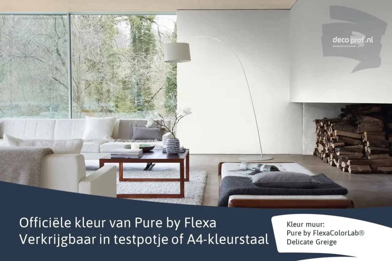 Kleurstaal Flexa Pure Delicate Greige Kleurstaal Flexa Pure Delicate Greige