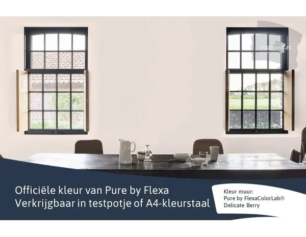 Kleurstaal Flexa Pure Delicate Berry Kleurstaal Flexa Pure Delicate Berry