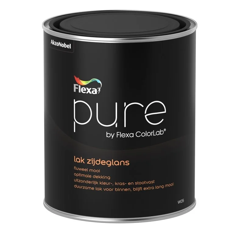 Pure Lak Zijdeglans | 1 LTR | Wit