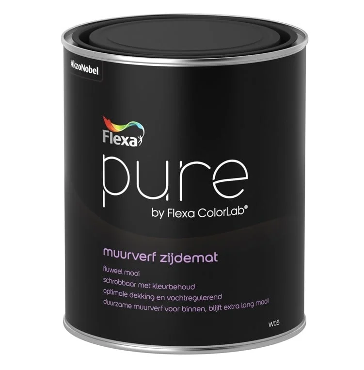 Flexa Pure Muurverf Zijdemat 1 Liter