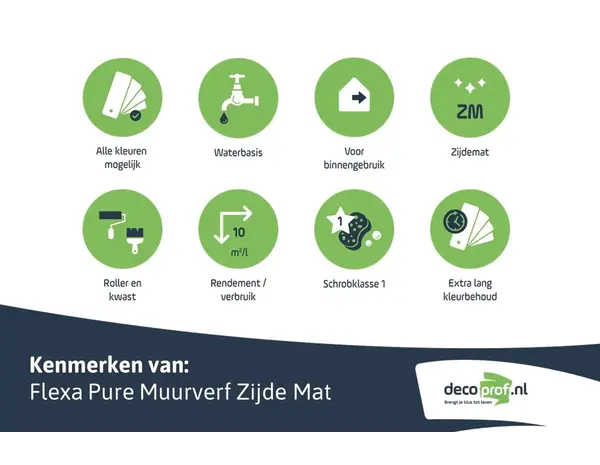 Flexa Pure Muurverf Zijdemat