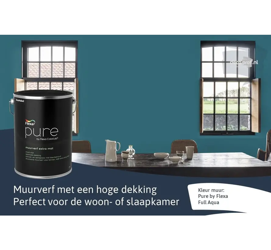 Flexa Pure Muurverf Extra Mat - 1 LTR 