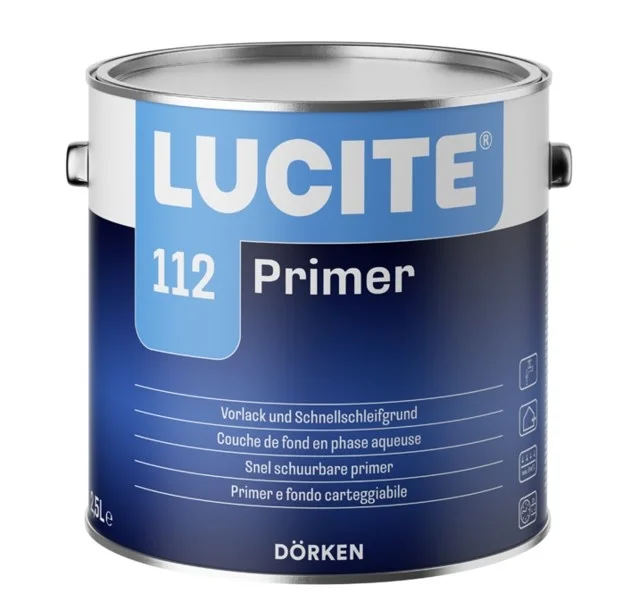 112 Primer | Grondverf Binnen & Buiten | 2,5 LTR | Kleur