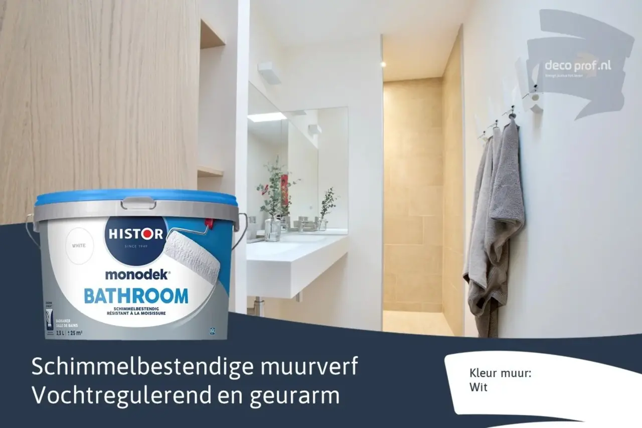 Histor Monodek Badkamer Muurverf Histor Monodek Badkamer Muurverf