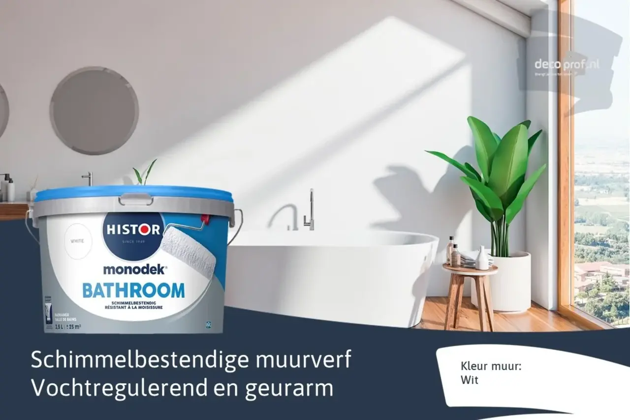 Histor Monodek Badkamer Muurverf Histor Monodek Badkamer Muurverf