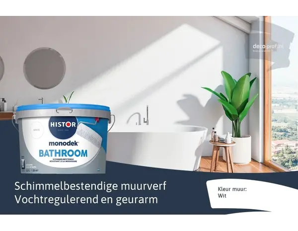 Histor Monodek Badkamer Muurverf Histor Monodek Badkamer Muurverf