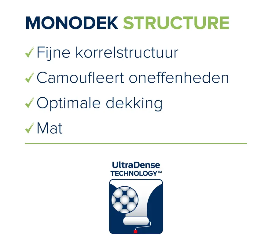 Histor Monodek Structuur Muurverf - 2,5 LTR 