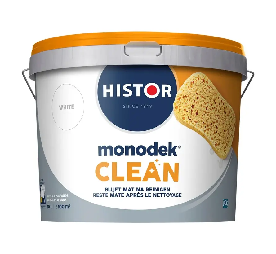 Histor Monodek Muurverf Clean - 2,5 LTR 