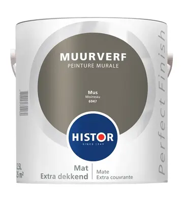Histor Perfect Finish Muurverf Mat Mus 6947