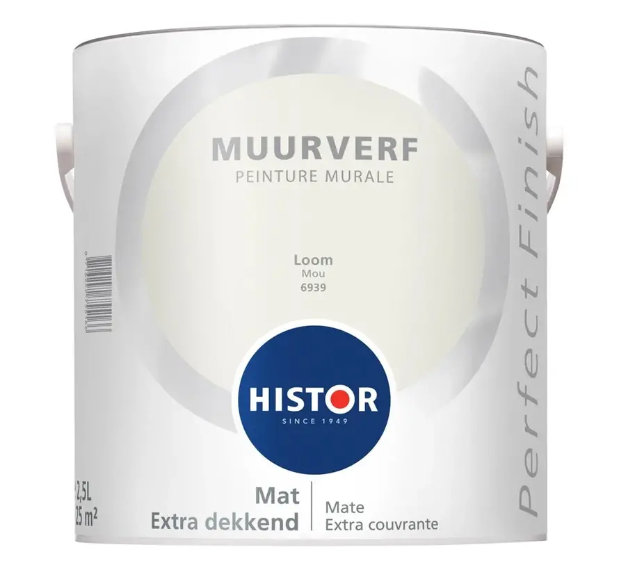 Histor Perfect Finish Muurverf Mat Loom 6939 - 2,5 LTR