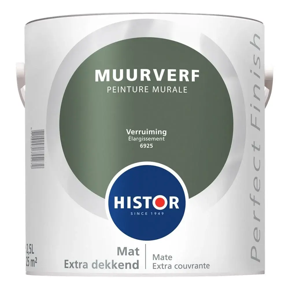 Histor Perfect Finish Muurverf Mat Verruiming 6925 Histor Perfect Finish Muurverf Mat Verruiming 6925