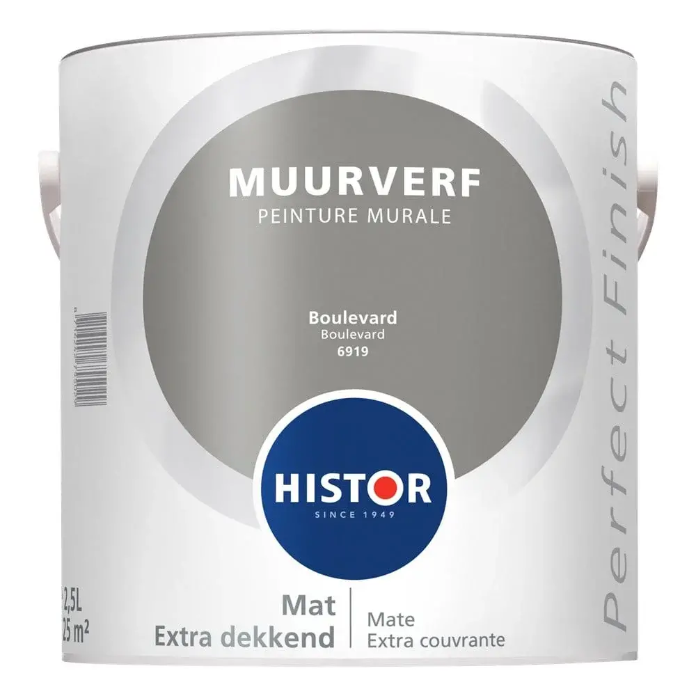 Histor Perfect Finish Muurverf Mat Boulevard 6919 Histor Perfect Finish Muurverf Mat Boulevard 6919