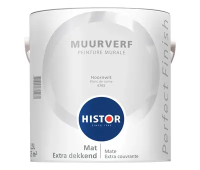 Histor Perfect Finish Muurverf Mat Hoornwit 6763