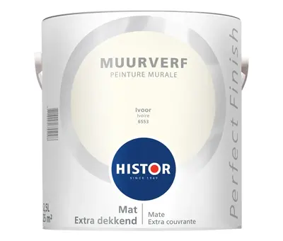 Histor Perfect Finish Muurverf Mat Ivoor 6553