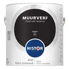 Histor Perfect Finish Muurverf Mat Zwart 6372