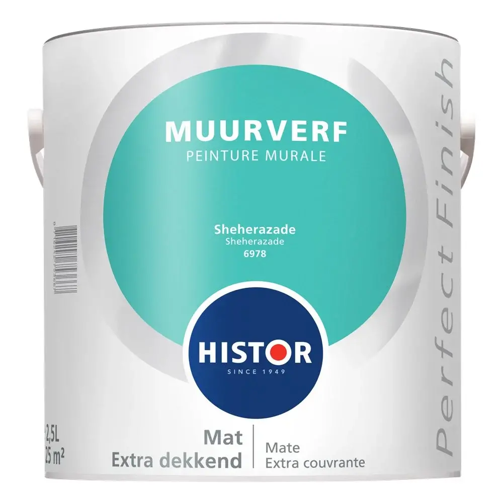 Histor Perfect Finish Muurverf Mat Sheherazade 6978 Histor Perfect Finish Muurverf Mat Sheherazade 6978