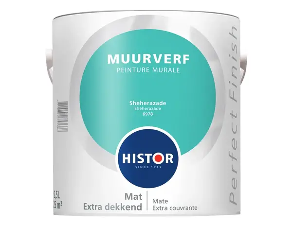 Histor Perfect Finish Muurverf Mat Sheherazade 6978 Histor Perfect Finish Muurverf Mat Sheherazade 6978
