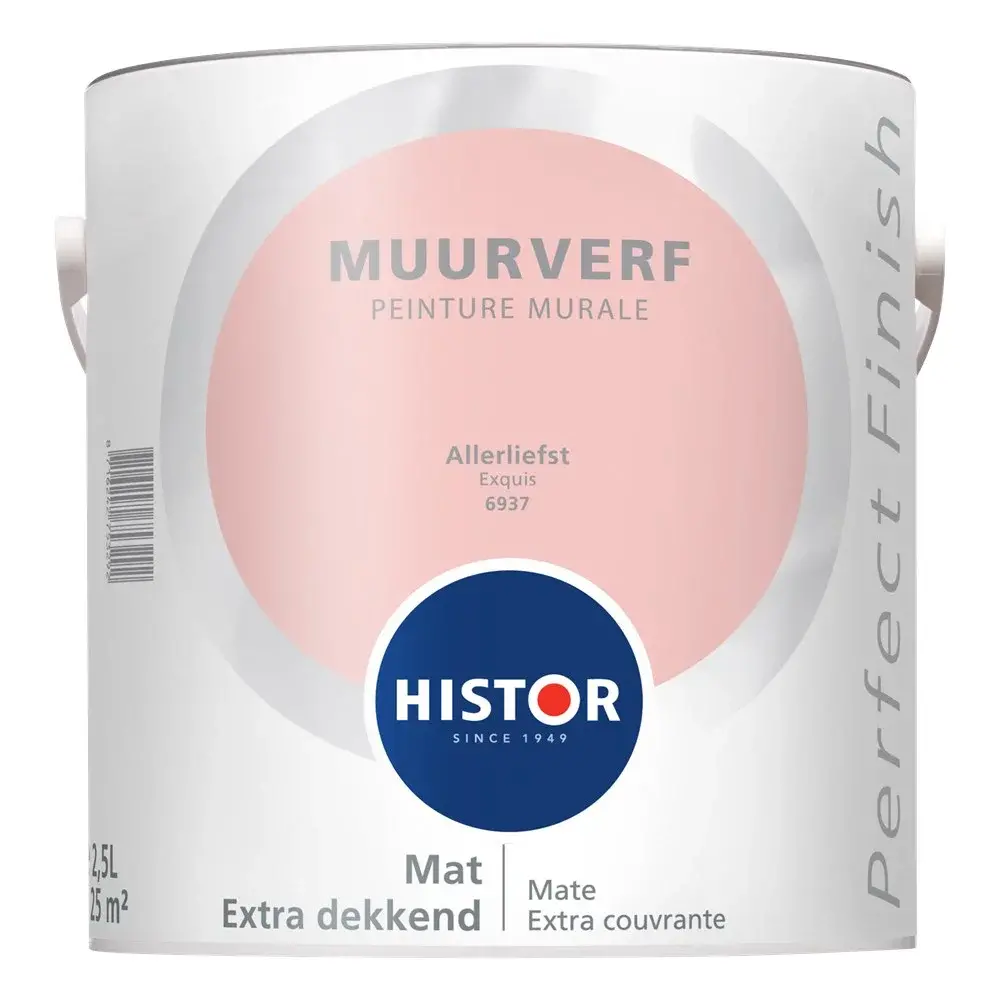 Histor Perfect Finish Muurverf Mat Allerliefst 6937 Histor Perfect Finish Muurverf Mat Allerliefst 6937