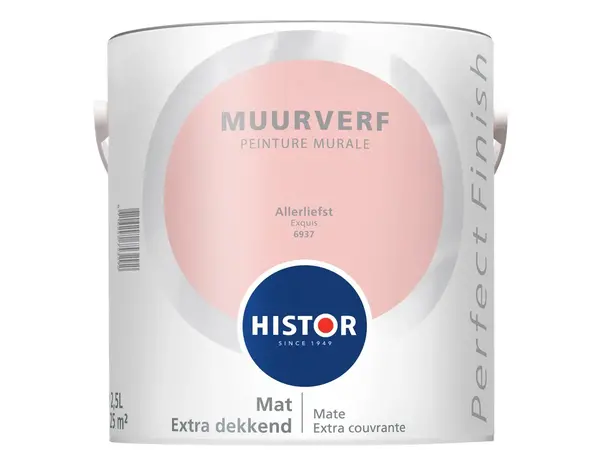 Histor Perfect Finish Muurverf Mat Allerliefst 6937 Histor Perfect Finish Muurverf Mat Allerliefst 6937