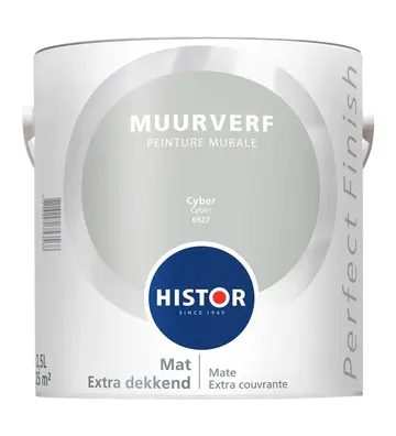 Histor Perfect Finish Muurverf Mat Cyber 6927