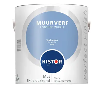 Histor Perfect Finish Muurverf Mat Verlangen 6909