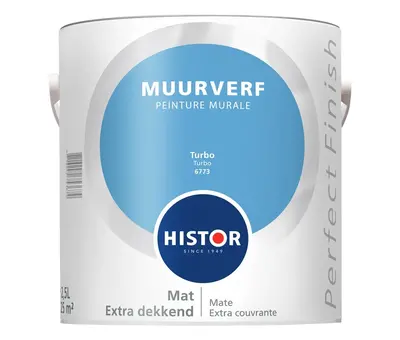 Histor Perfect Finish Muurverf Mat Turbo 6773