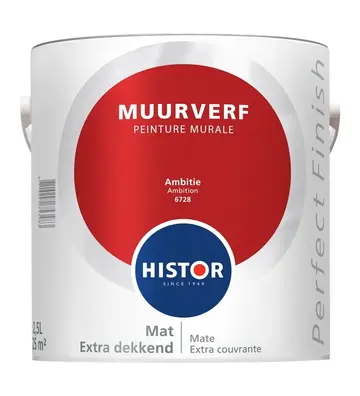 Histor Perfect Finish Muurverf Mat Ambitie 6728