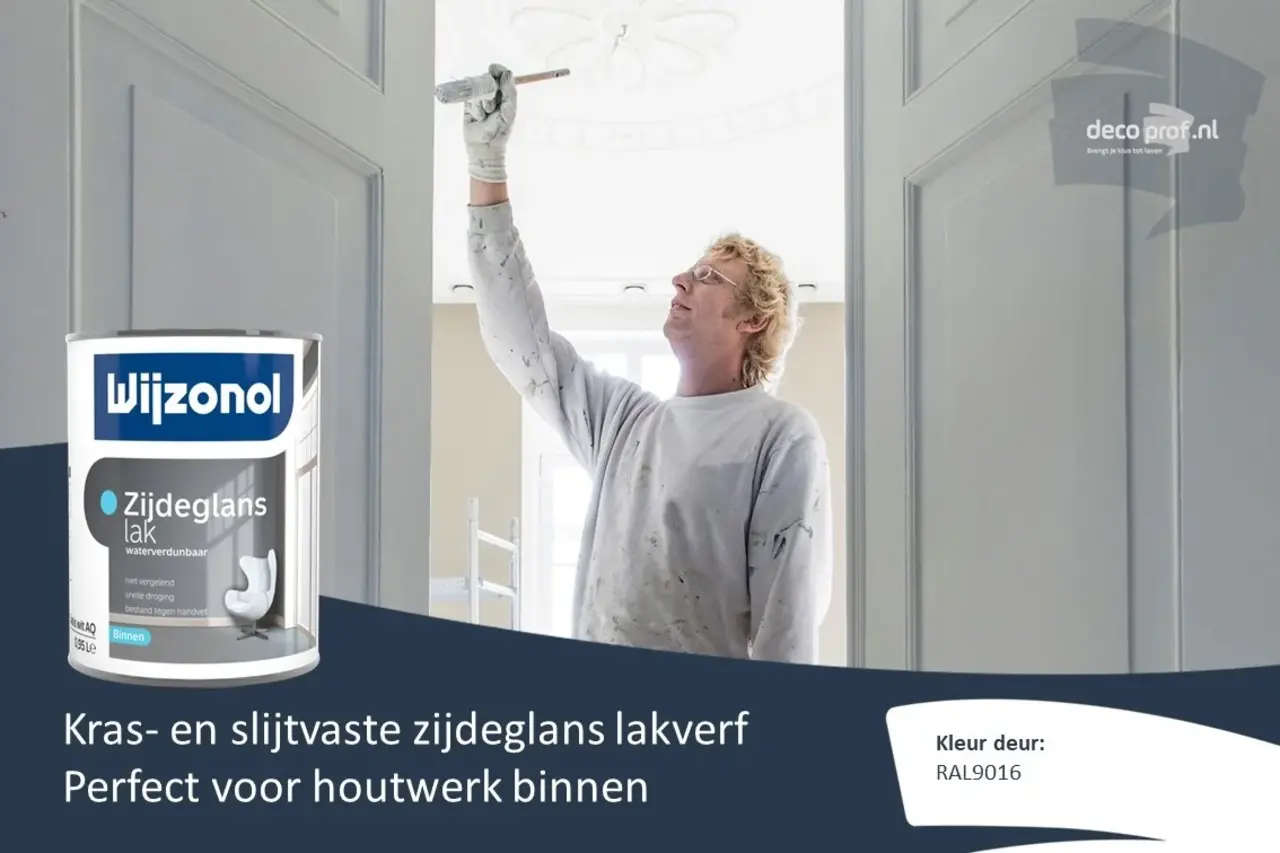 Wijzonol Zijdeglanslak Waterverdunbaar  | Lakverf Binnen Wijzonol Zijdeglanslak Waterverdunbaar  | Lakverf Binnen