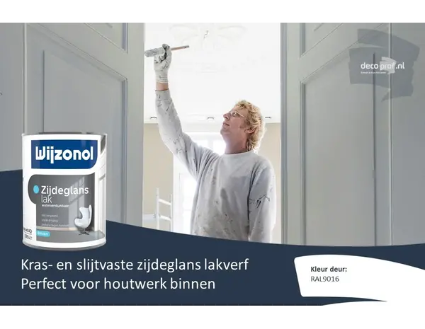 Wijzonol Zijdeglanslak Waterverdunbaar  | Lakverf Binnen Wijzonol Zijdeglanslak Waterverdunbaar  | Lakverf Binnen