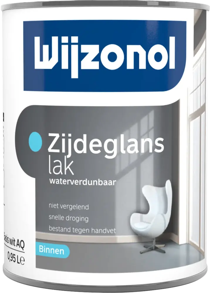 Wijzonol Zijdeglanslak Waterverdunbaar  | Lakverf Binnen Wijzonol Zijdeglanslak Waterverdunbaar  | Lakverf Binnen
