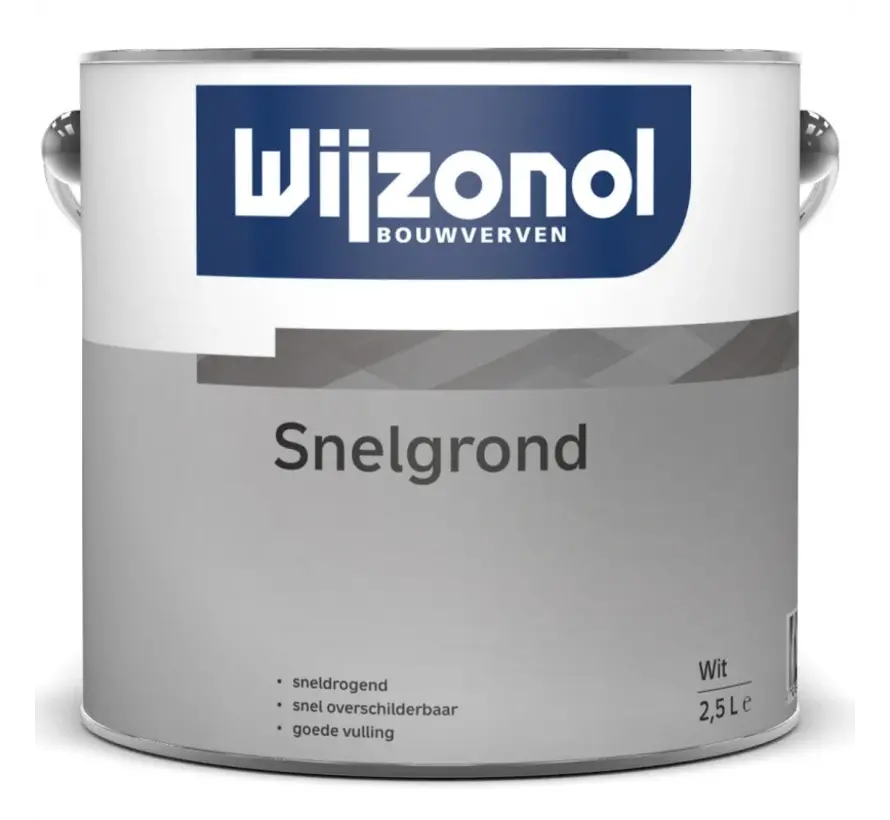 Wijzonol Snelgrond | Grondverf Buiten - 1 LTR 