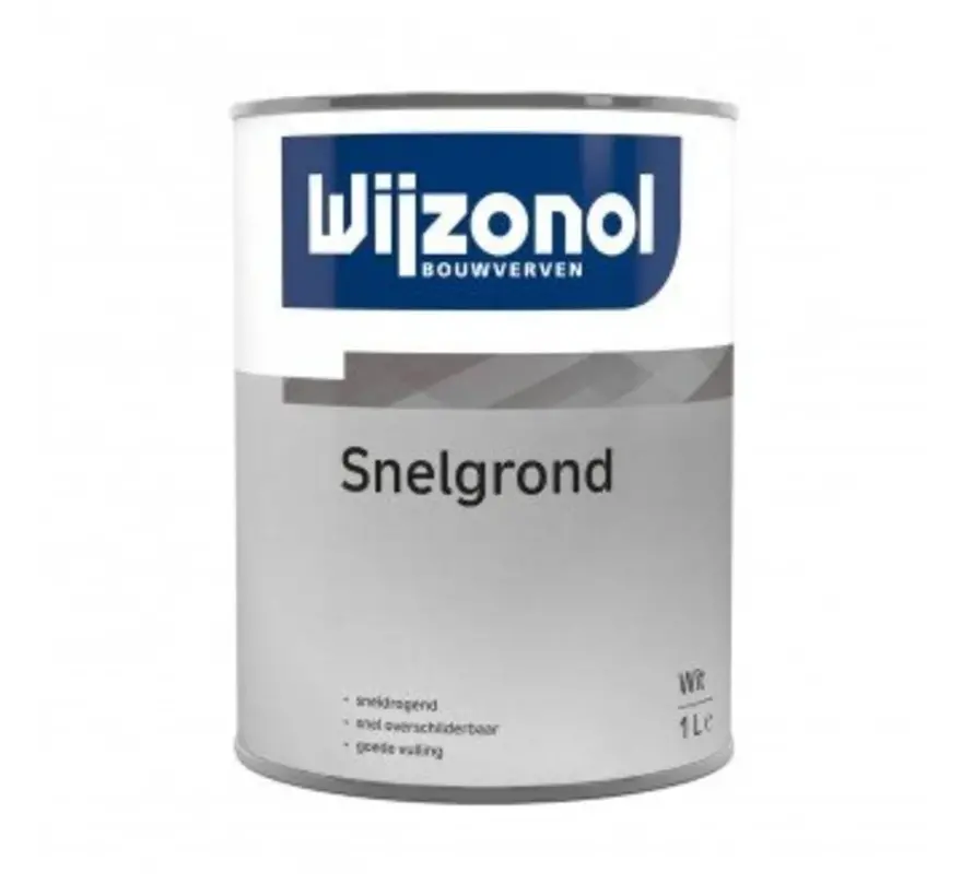 Wijzonol Snelgrond | Grondverf Buiten - 1 LTR 