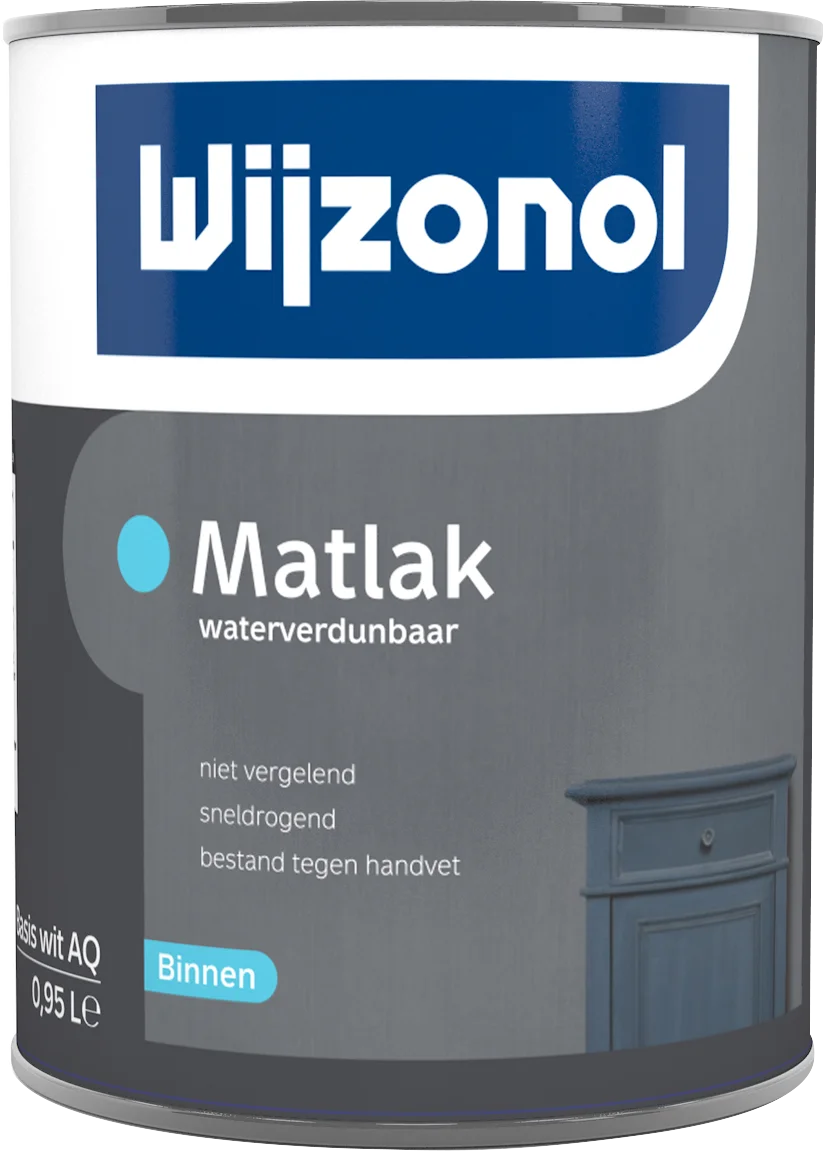 Wijzonol Matlak Water verdunbaar - Mengkleur - 500 ml