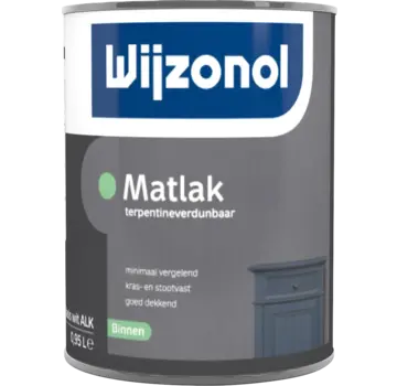 Wijzonol Matlak Terpentineverdunbaar