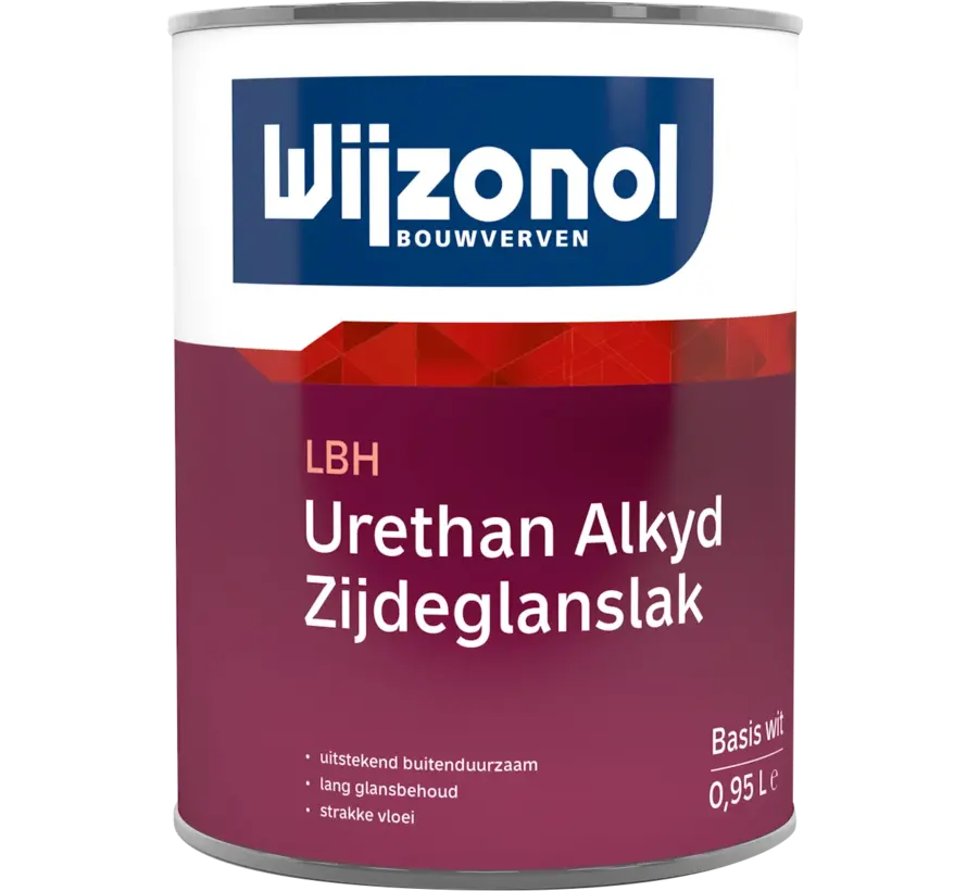 Wijzonol LBH Urethan Alkyd Zijdeglanslak | Zijdeglans Buitenlak - 500 ML 