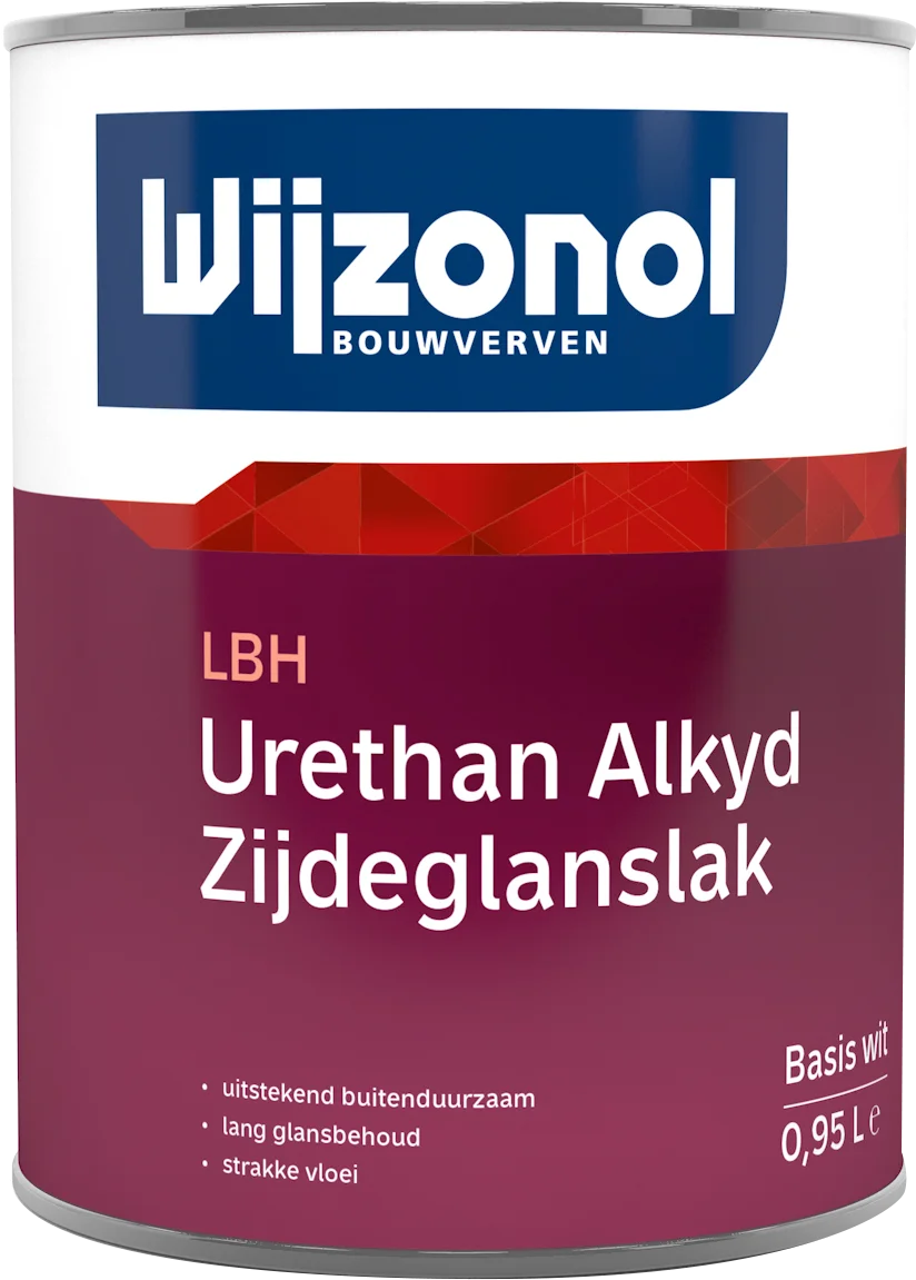 Wijzonol LBH Urethan Alkyd Zijdeglanslak - Op Kleur Gemengd - 0,5L