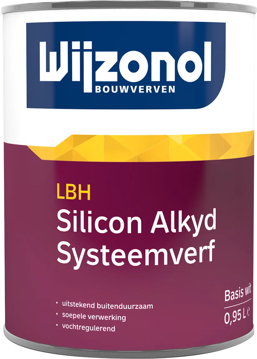 Wijzonol Silicon Alkyd Systeemverf - Op Kleur Gemengd - 0,5L