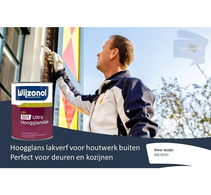 Wijzonol LBH SDT Ultra Hoogglanslak | Hoogglans Buitenlak - 500 ML 