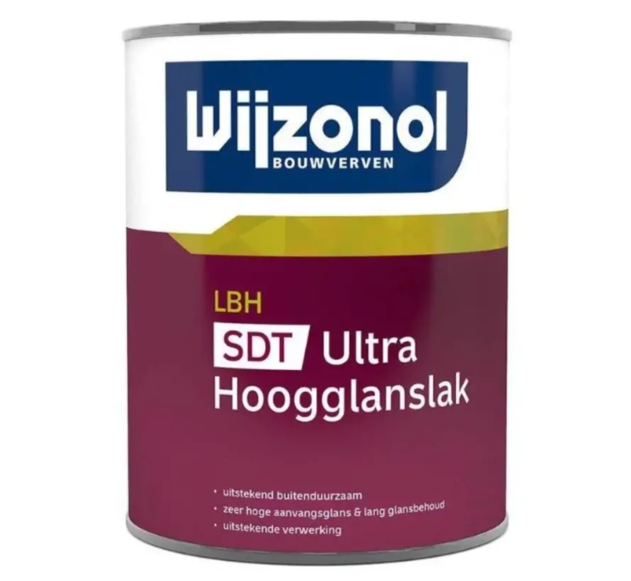 Wijzonol LBH SDT Ultra Hoogglanslak | Hoogglans Buitenlak - 500 ML 