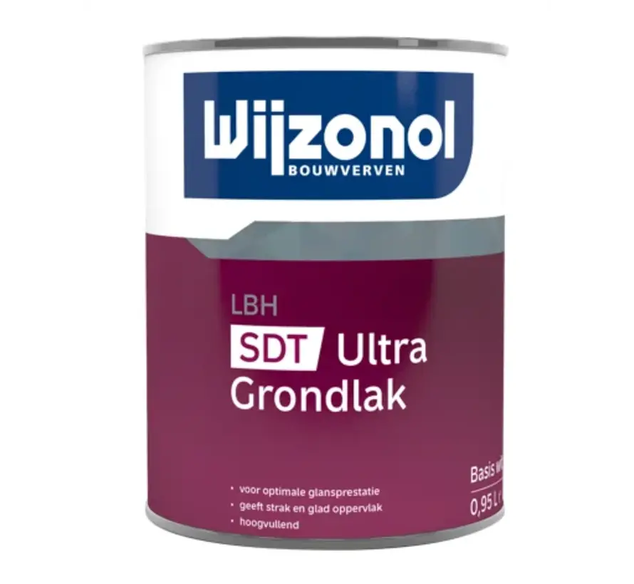 Wijzonol LBH SDT Ultra Grondlak | Grond- en Voorlak Buiten - 1 LTR 