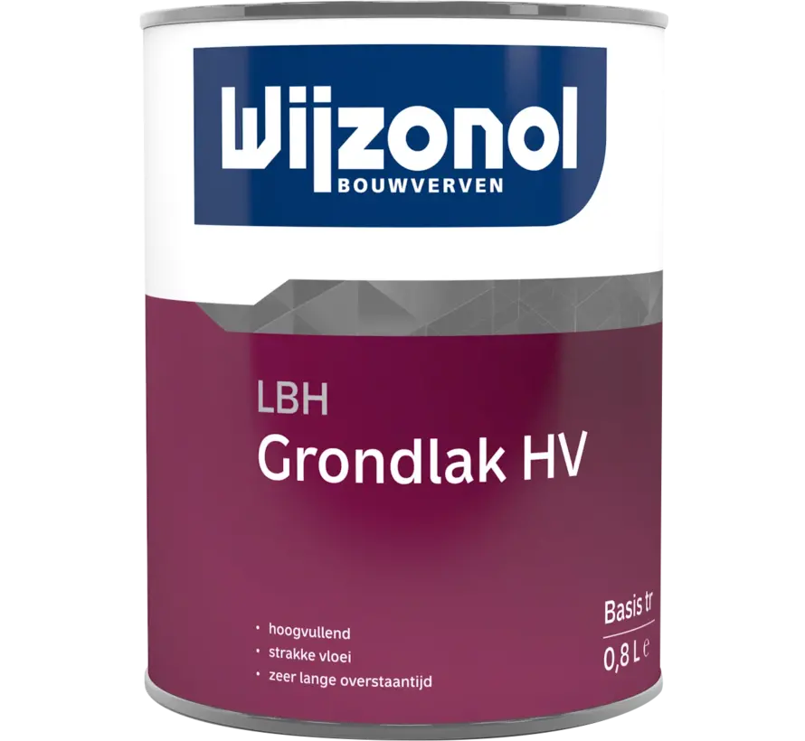 Wijzonol LBH Grondlak HV | Grond- en Voorlak Buiten - 500 ML 