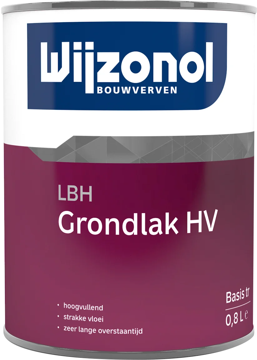 LBH Grondlak HV | Grond| en Voorlak Buiten | 500 ML | Wit