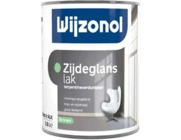 Wijzonol Zijdeglanslak Terpentineverdunbaar | Lakverf Binnen