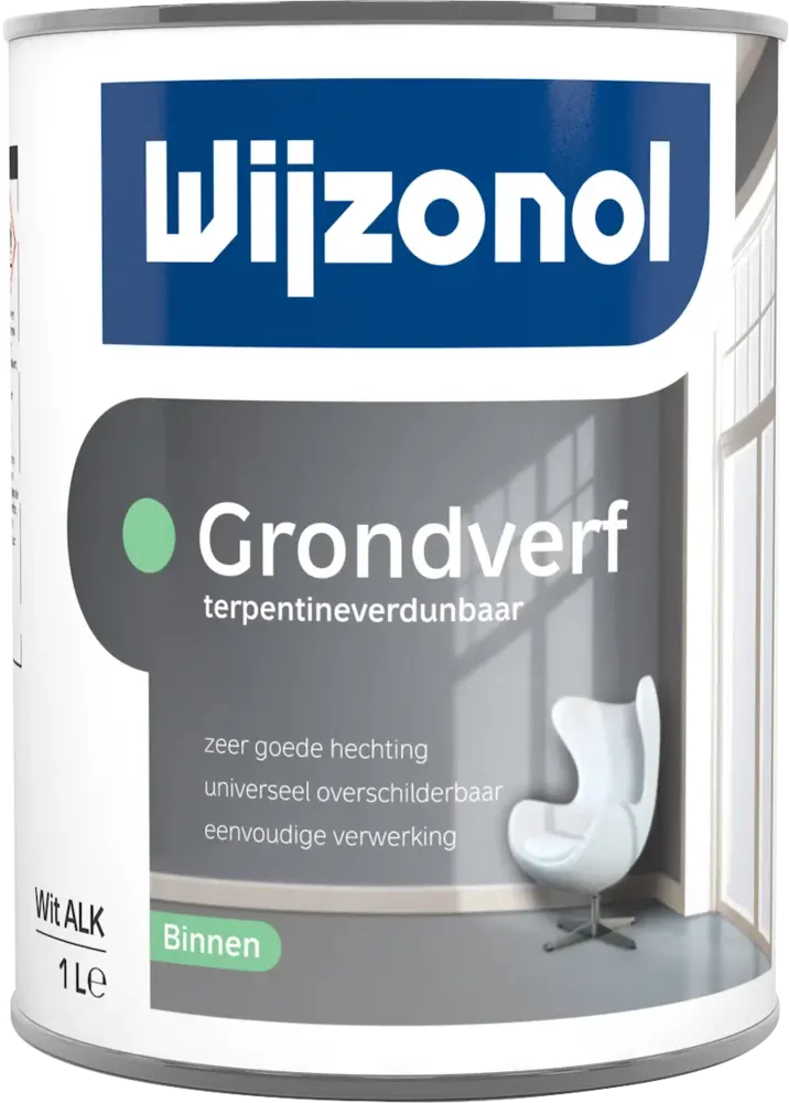 Wijzonol Grondverf Terpentineverdunbaar | Grondverf Binnen Wijzonol Grondverf Terpentineverdunbaar | Grondverf Binnen