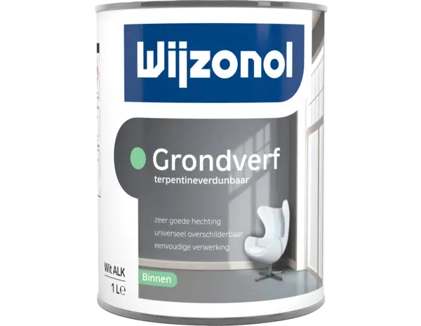 Wijzonol Grondverf Terpentineverdunbaar | Grondverf Binnen Wijzonol Grondverf Terpentineverdunbaar | Grondverf Binnen