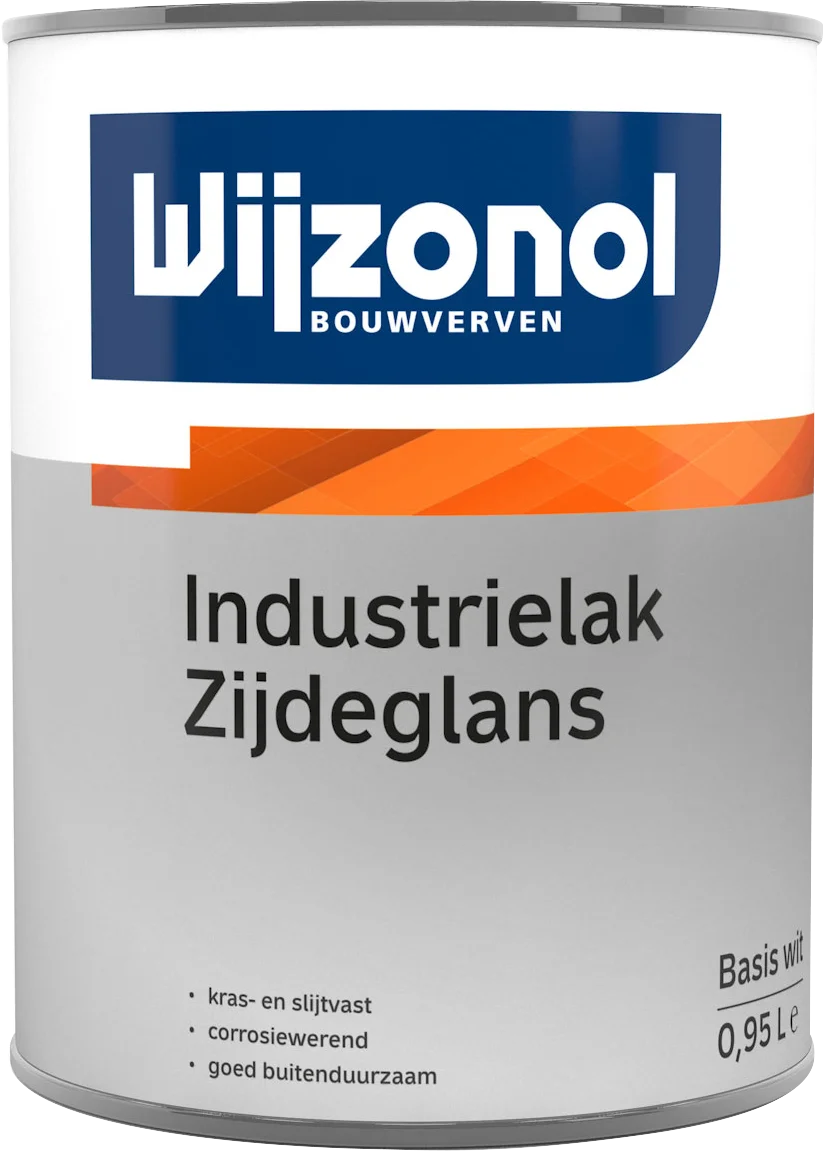 Wijzonol Industrielak Zijdeglans - Op Kleur Gemengd - 0,5L