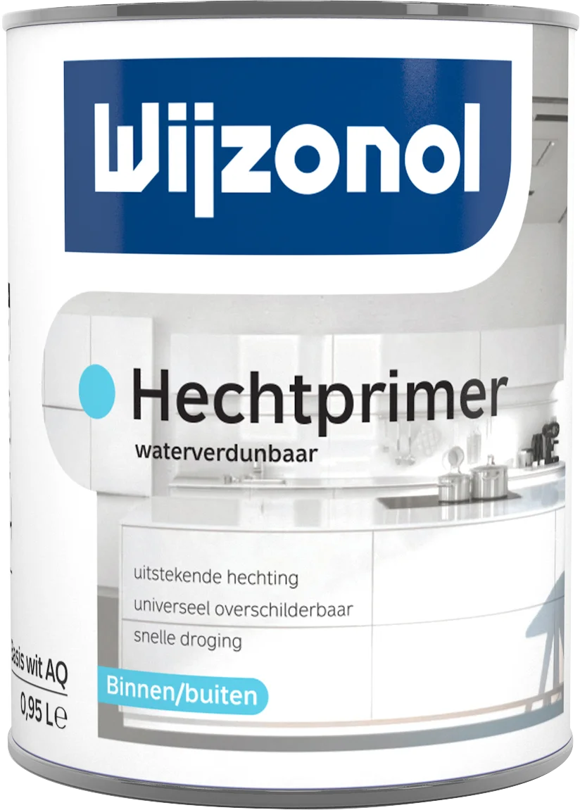 Wijzonol Hechtprimer Interieur Waterverdunbaar - Op Kleur Gemengd - 1L