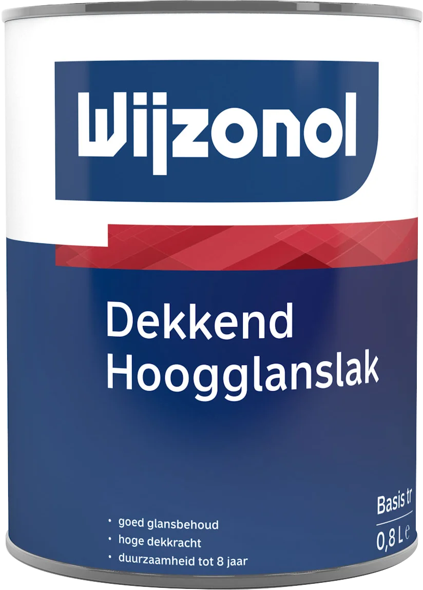 Dekkend Hoogglans | Lakverf Buiten | 500 ML | Wit