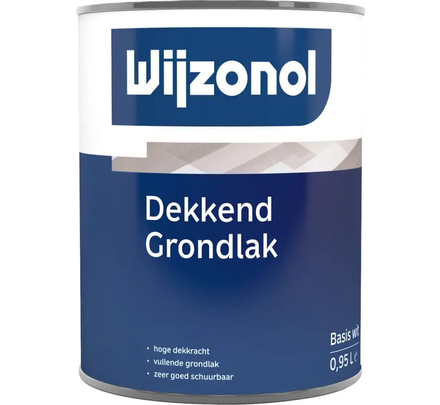 Wijzonol Dekkend Grondlak | Grondverf Buiten - 500 ML 